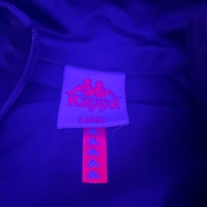 Kappa Tracksuit Jacket Black/White large
